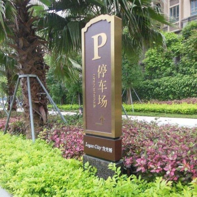 房地产泊车场牌