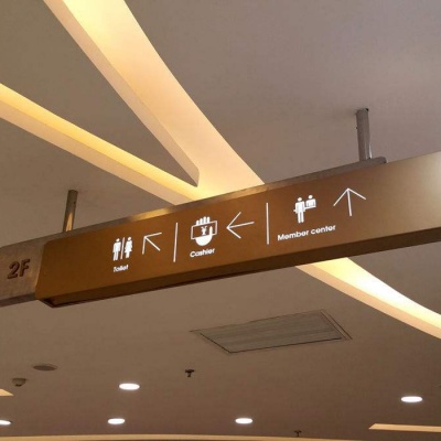 贸易吊牌灯箱