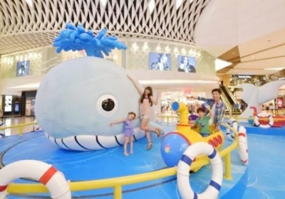 夏日中庭装潢