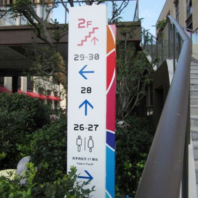 房地产楼层牌
