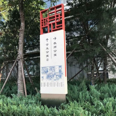 黉舍导视牌