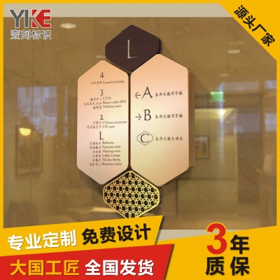旅店导视牌