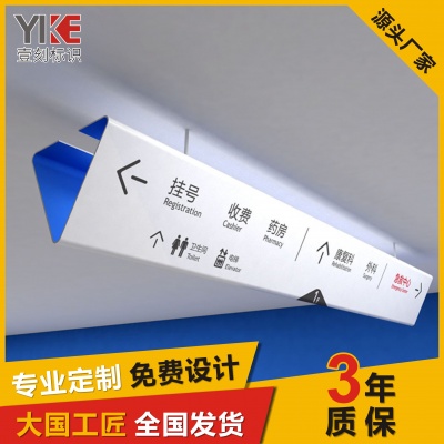 病院导视牌