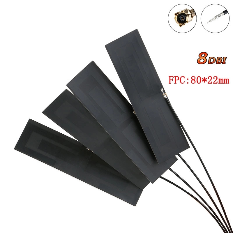 IPEX Connector FPC 2G 3G 4G Internal Antenna 8dBi For Wireless Modem