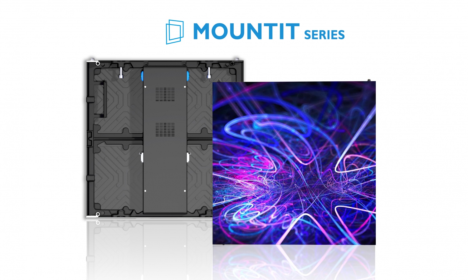 Mountit500 Indoor MI-2.6, Pitch 2.6mm fixed LED video wall front maintenance