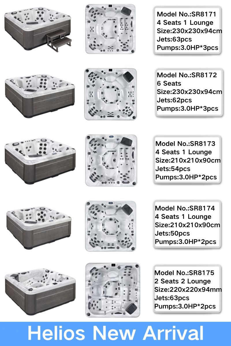 Introducing the Helios Series: Premium Outdoor Hot Tubs Introducing the Helios Series: Premium Outdoor Hot Tubs