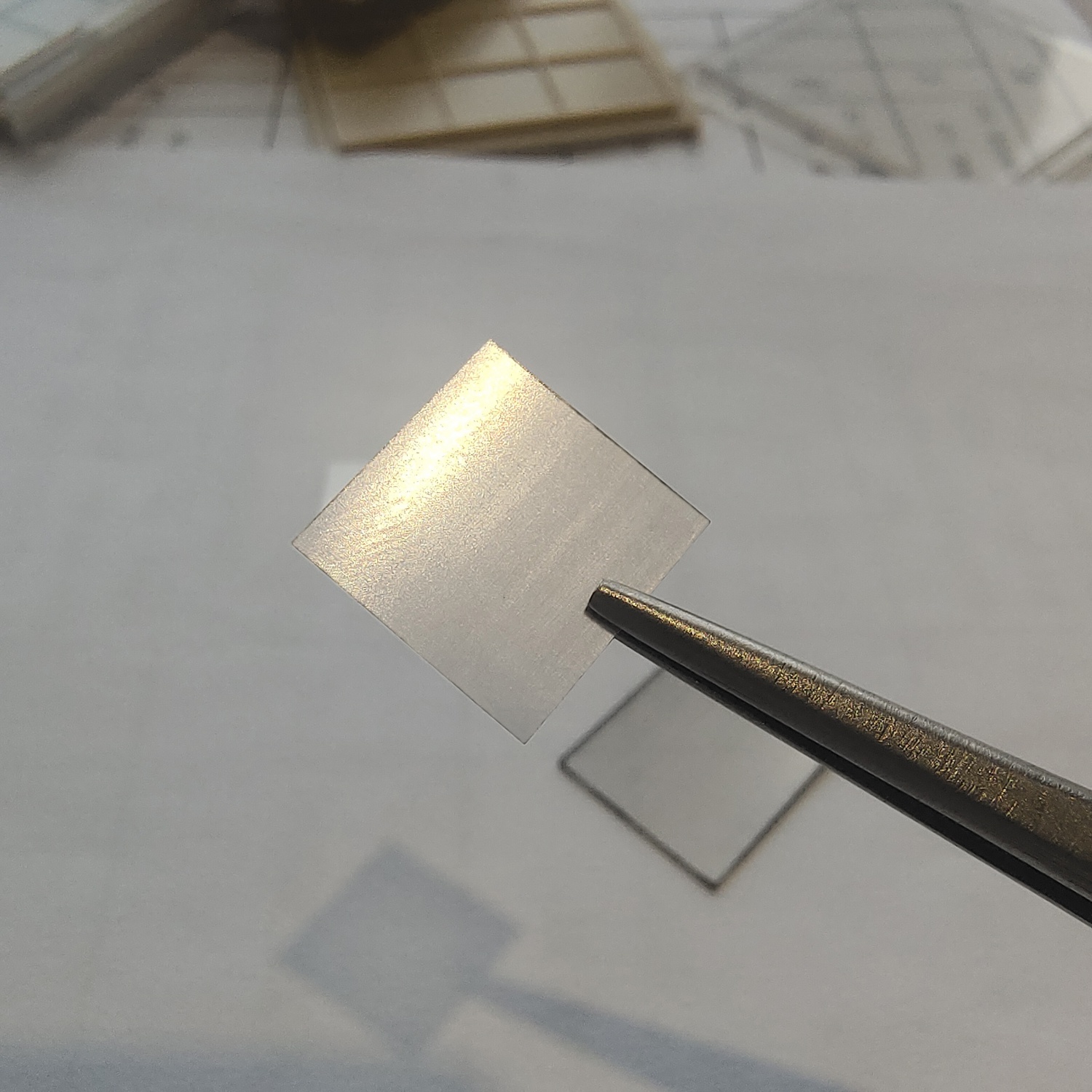 7x7x0.3mmB级单面抛光CVD晶种