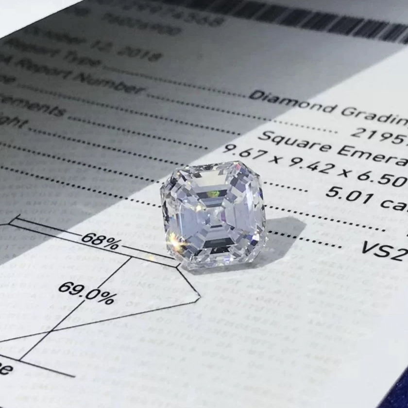 1.5ct 阿斯切裸钻实验室培育钻石