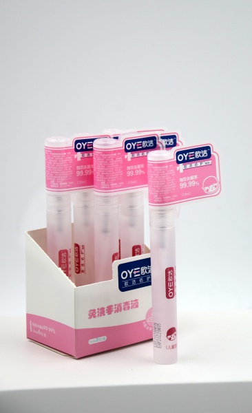 免洗手消毒液10ml每支，6支每盒