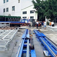 热烈祝贺：亿万先生科技汽车制造项目《挂车车厢自动化焊接生产线》顺遂出货！