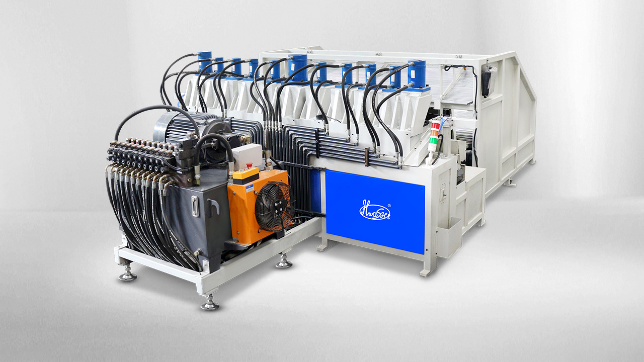 IBC吨桶框架短管自动上料自动压型裁切机