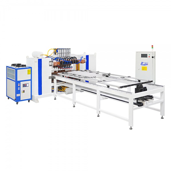 散热器板片龙门式自动焊机