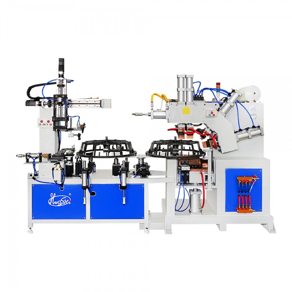 双工位电扇网罩自动绕线焊机