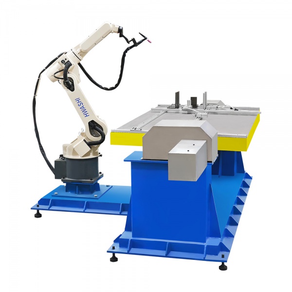 钣金柜氩弧焊机械人事情站