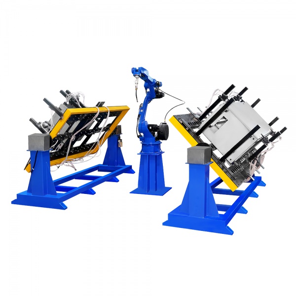 钣金箱柜焊接机械人事情站