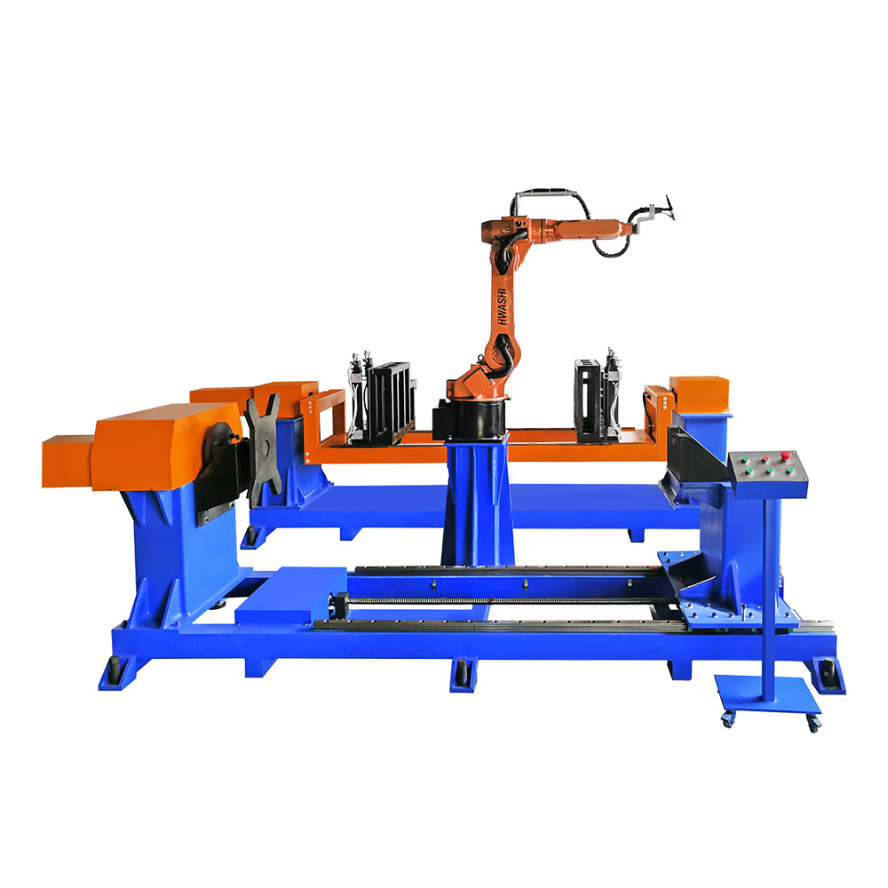 充气柜焊接机械人事情站