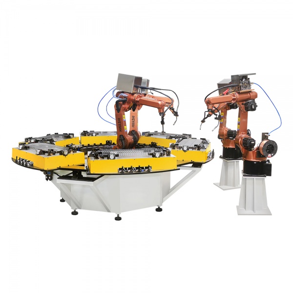 置物架旋转焊接机械人事情站