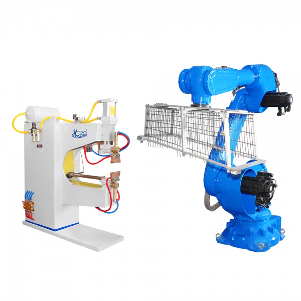 金属焊接机械人自动化生产线