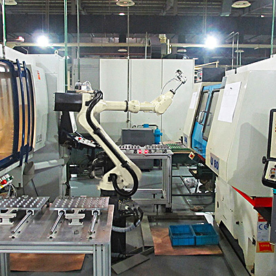 机床上下料机械人