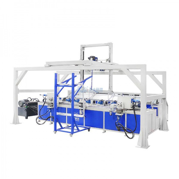 吨桶底框弯管机