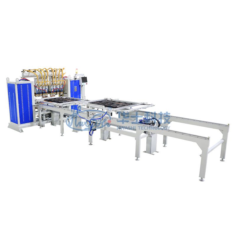 空调冷凝器自动焊接生产线