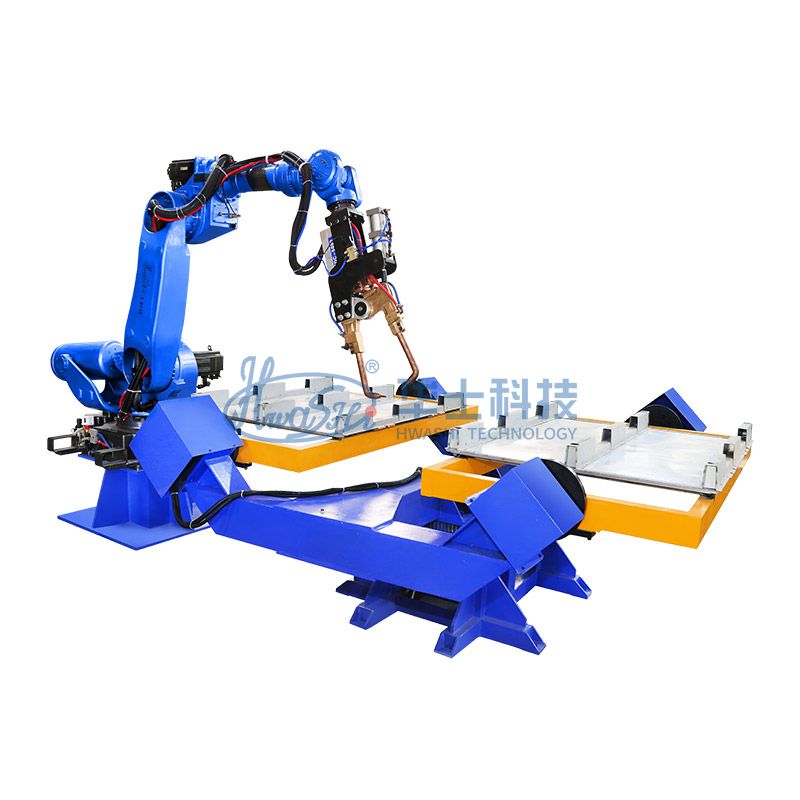 钳焊机械人事情站