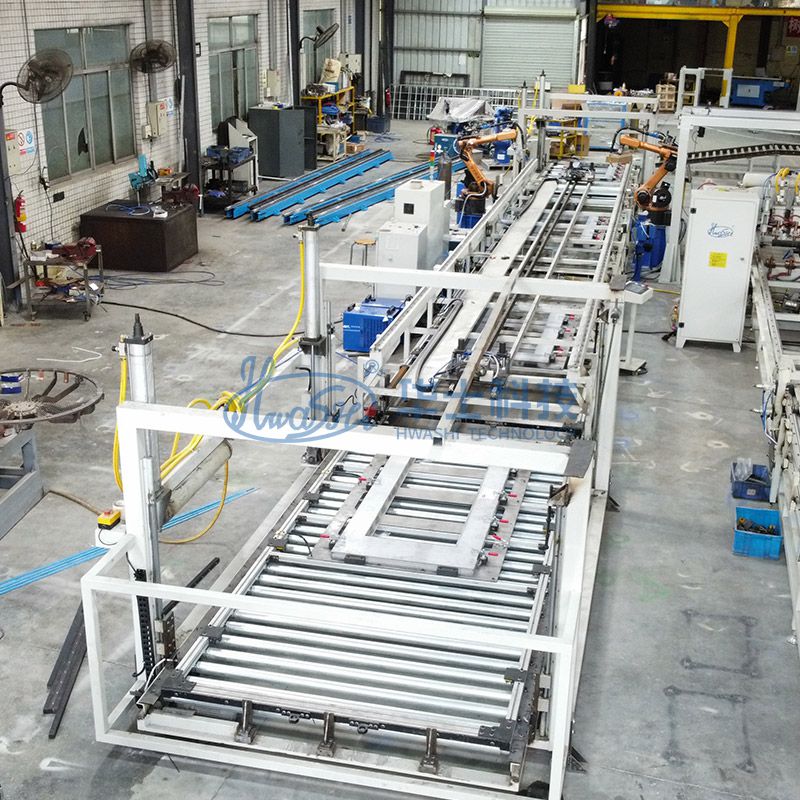防盗门骨架自动焊接生产线