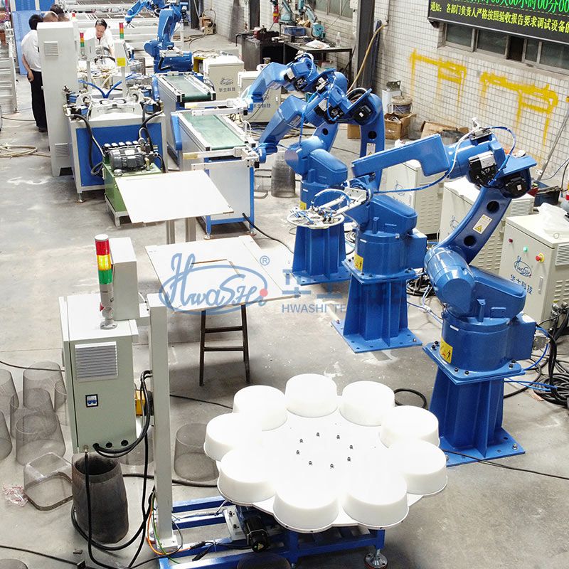 铁艺手提篮自动焊接生产线 