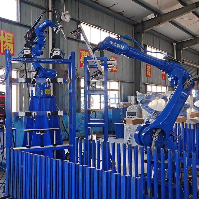 ?导电杆焊接机械人事情站