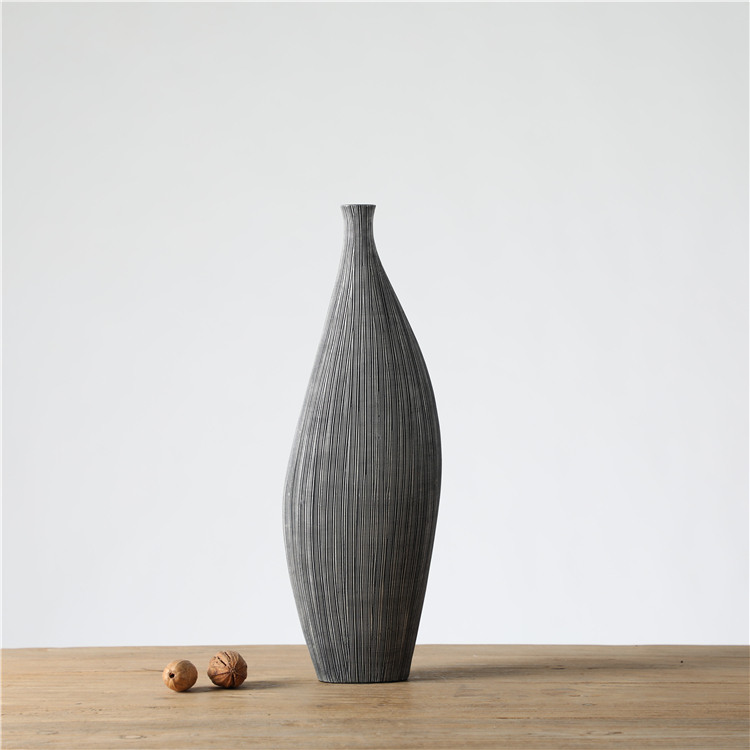 Hot Sale Home Decoration Modern Table Resin Flower Vase
