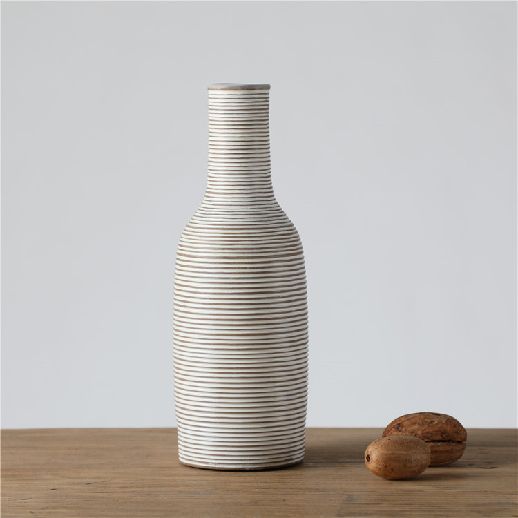 European style round small flower vases desktop decor flower vase for home decor