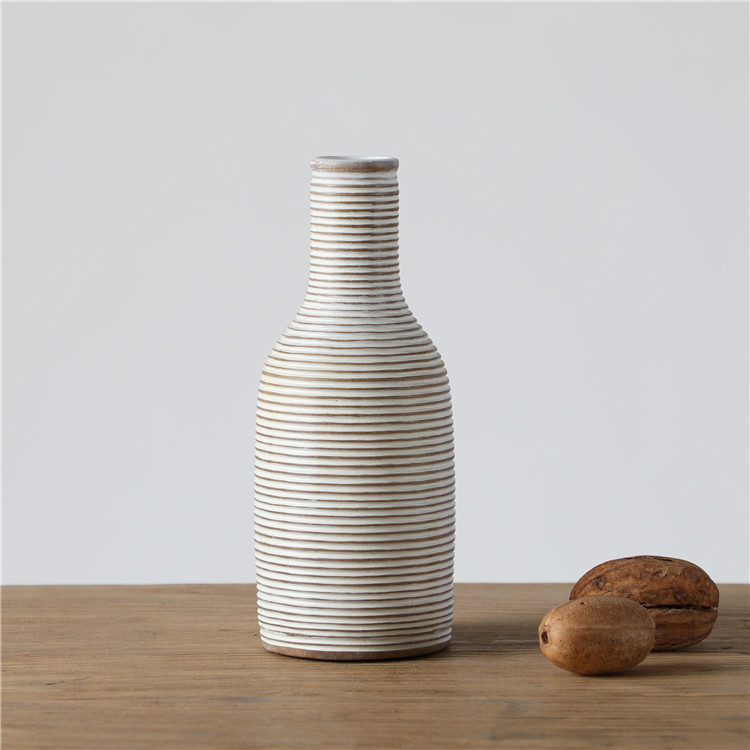 European style round small flower vases desktop decor flower vase for home decor