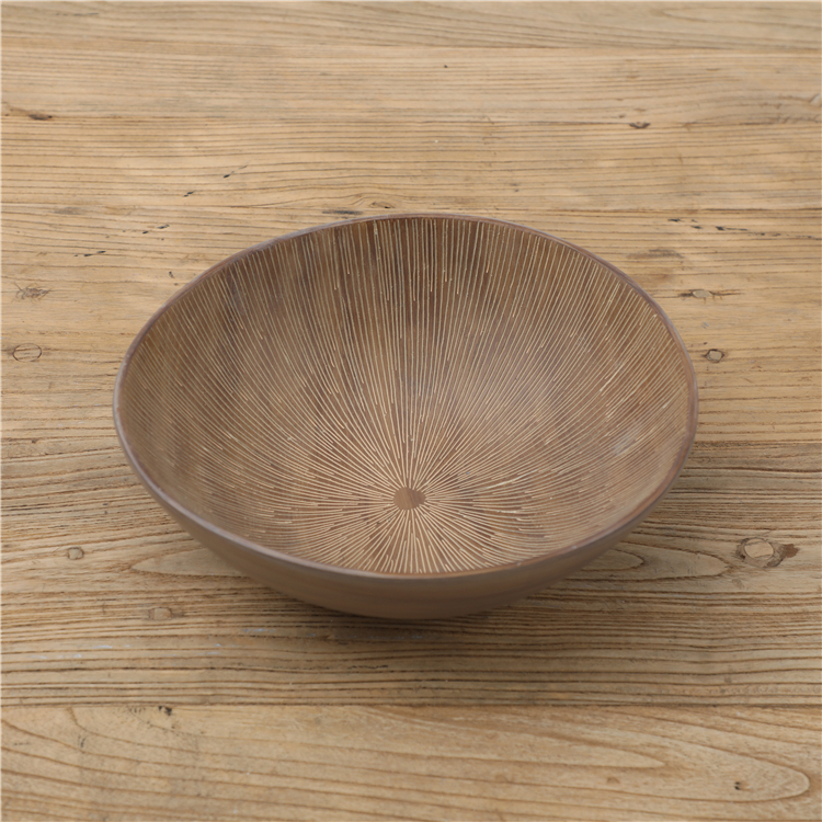 Promotional Embossed Resin Craft Vintage Retro Tray With Ball For Home Decor