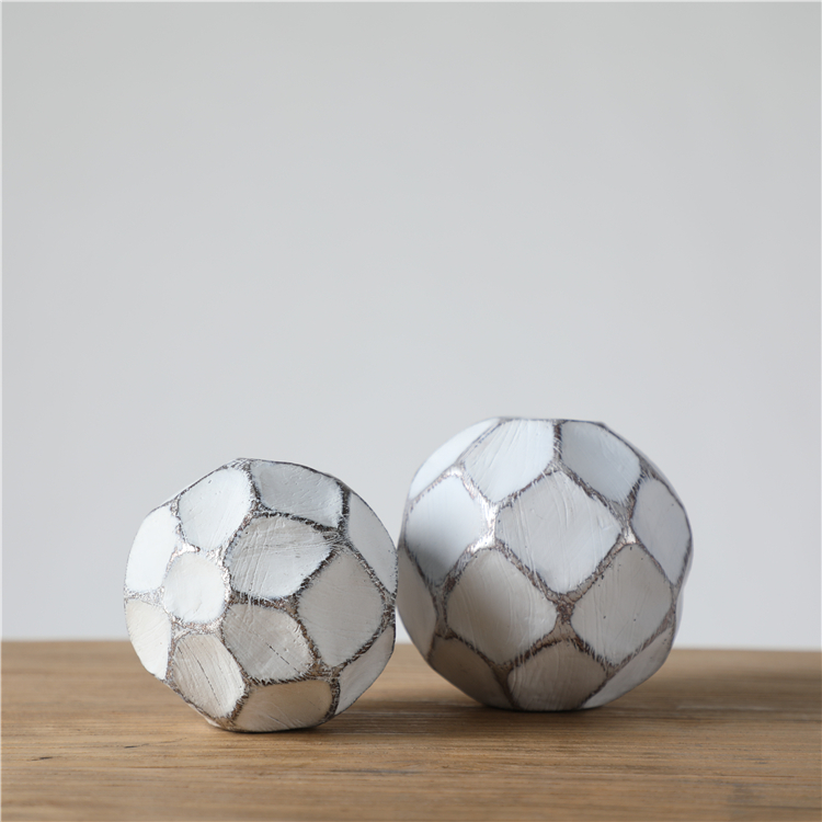 Modern Polygon Resin Craft Vintage Candlestick Holder For Gift