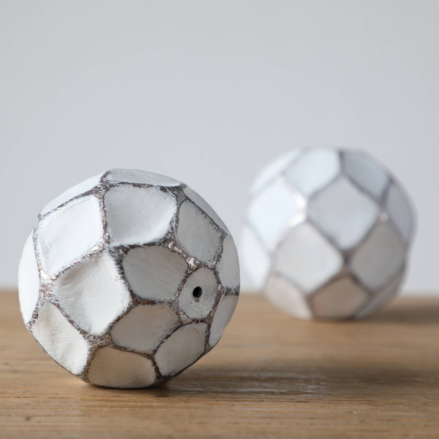 Elegant Home Decor Craft Balls And Tray Homemade Ornaments For Living Room