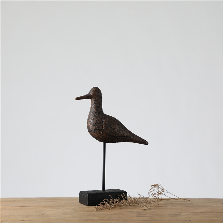 Wholesale most popular ornament bird shaped craft for home decoration