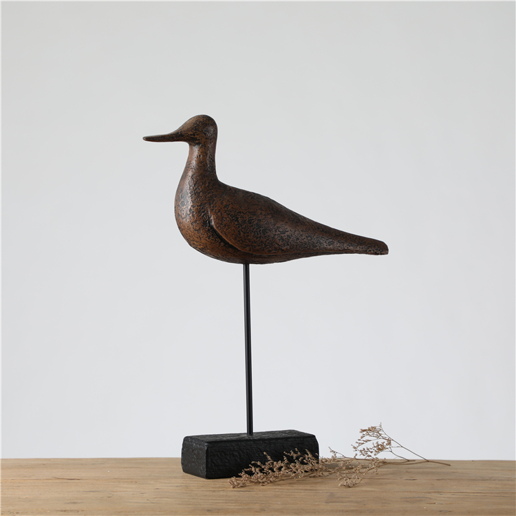 Wholesale most popular ornament bird shaped craft for home decoration
