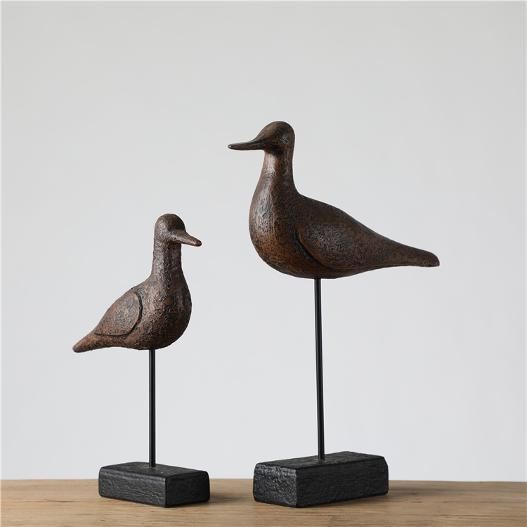 Wholesale most popular ornament bird shaped craft for home decoration