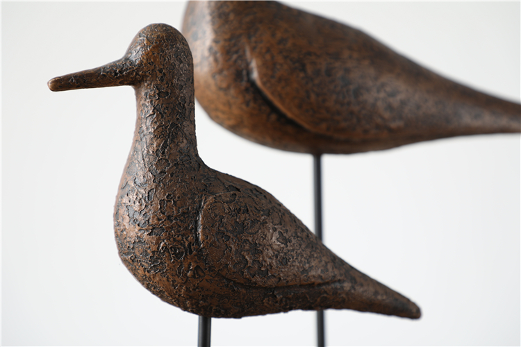 Wholesale most popular ornament bird shaped craft for home decoration