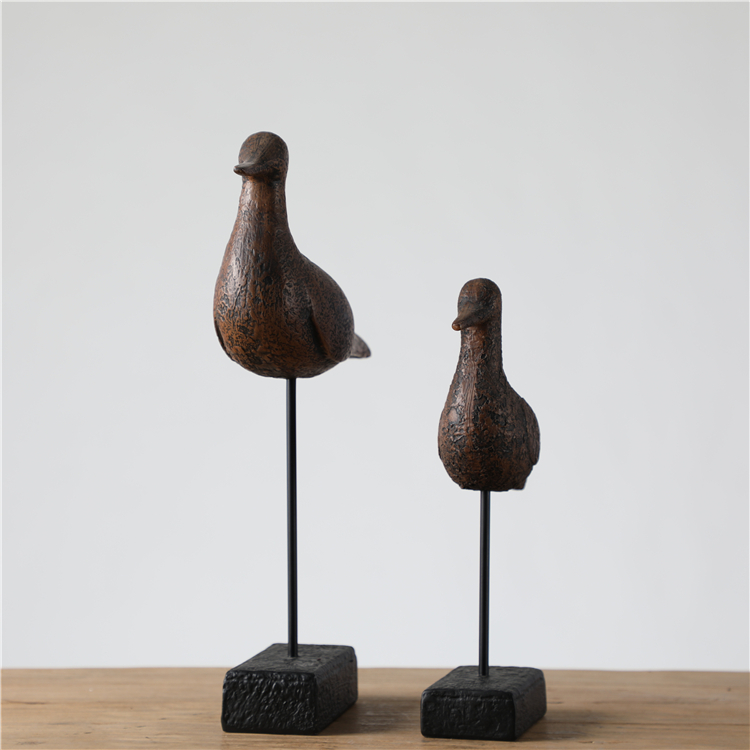 Wholesale most popular ornament bird shaped craft for home decoration