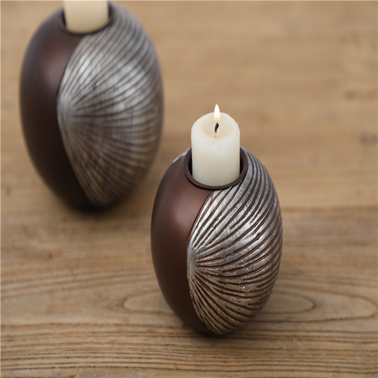 Nordic Home Decoration Tea Light Wooden Candle Stand Candle Holder For Home Decor