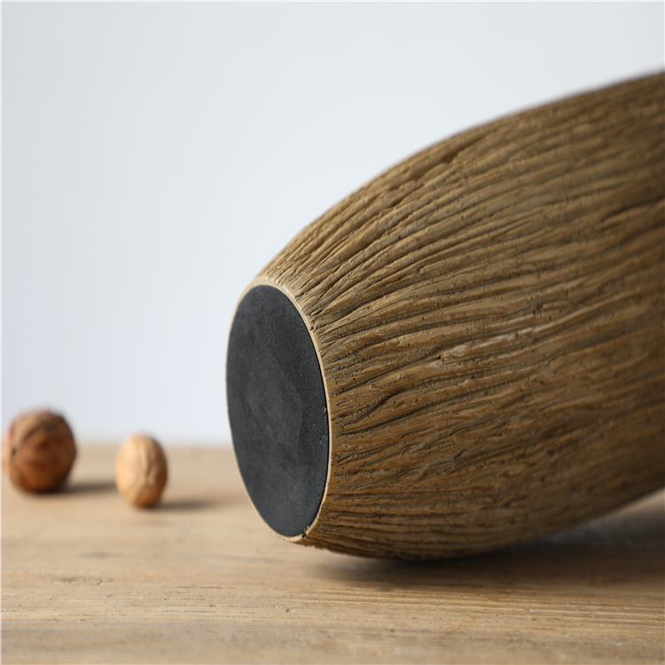 wholesale Rustic Style Resin tall floor flower vase modern