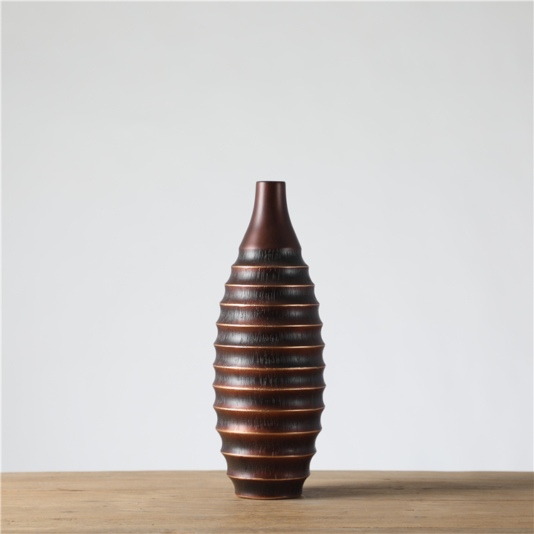 Nordic Ribbed Designer Floor Vases Flower Vase Handmade Designs