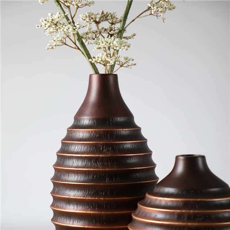 Nordic Ribbed Designer Floor Vases Flower Vase Handmade Designs
