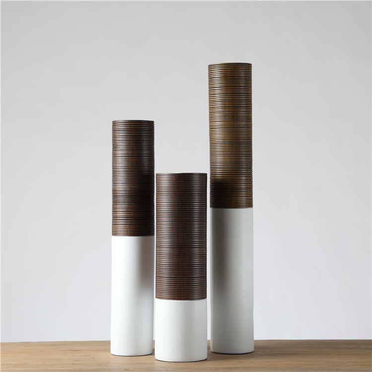 Factory Wholesale Desktop Ornaments Flower Vase Handmade Nordic Style Decorative Flower Vases For Home Decor