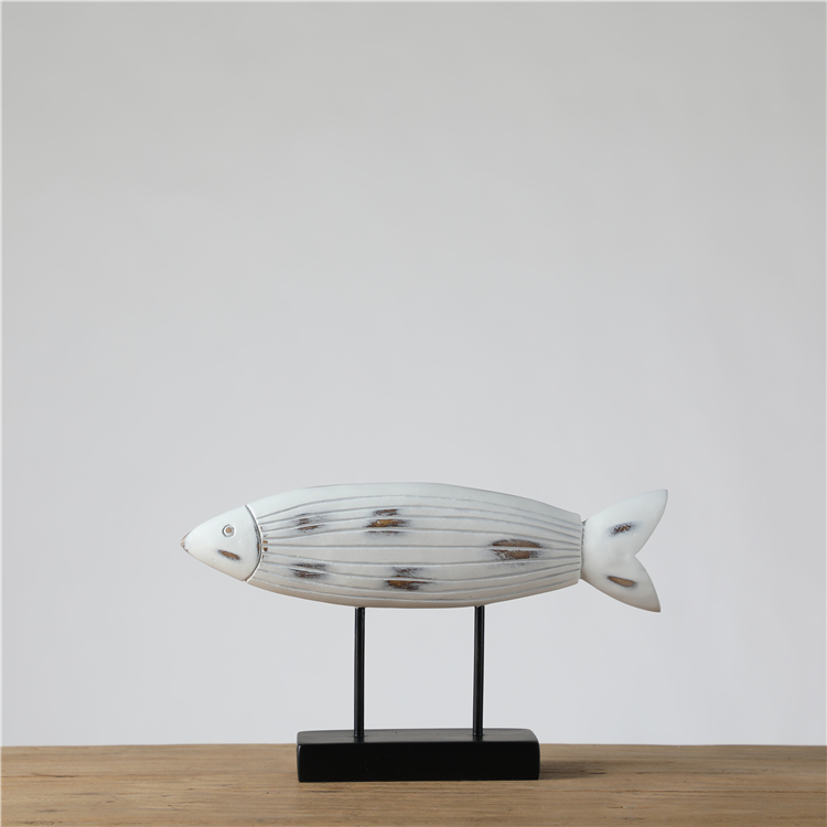Nordic Style Luxury Elegant Retro Home fish Resin Decoration Craft