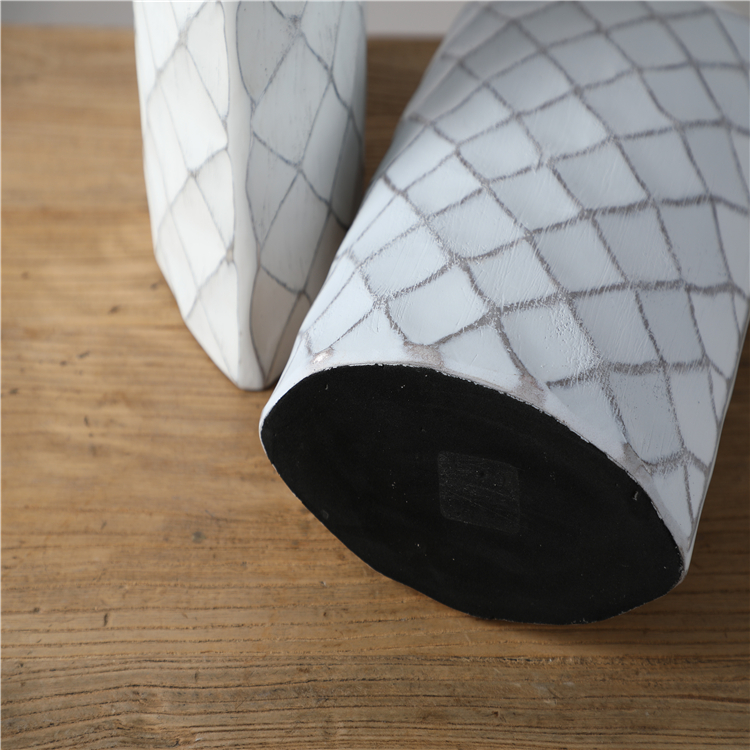 wholesale nordic style white flower arrangement vase for decor