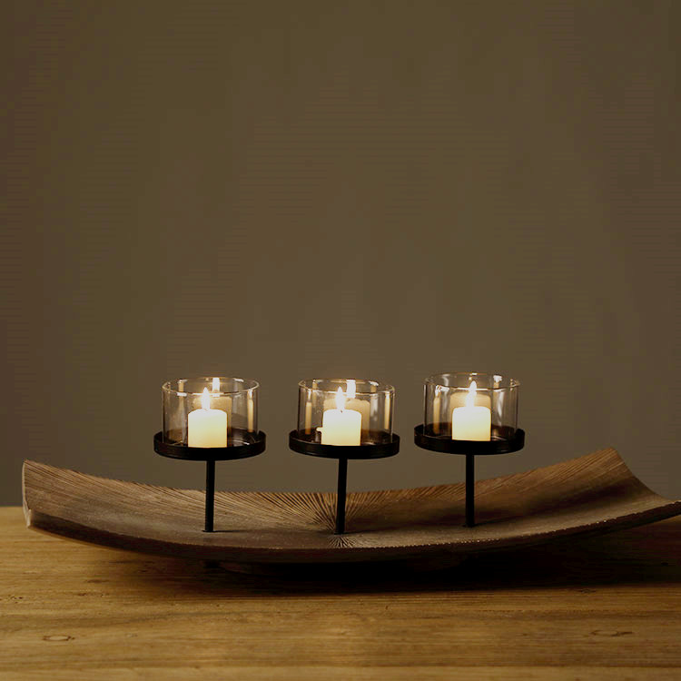 New Products Fashion Decorative Custom European Rustic Candle Holder