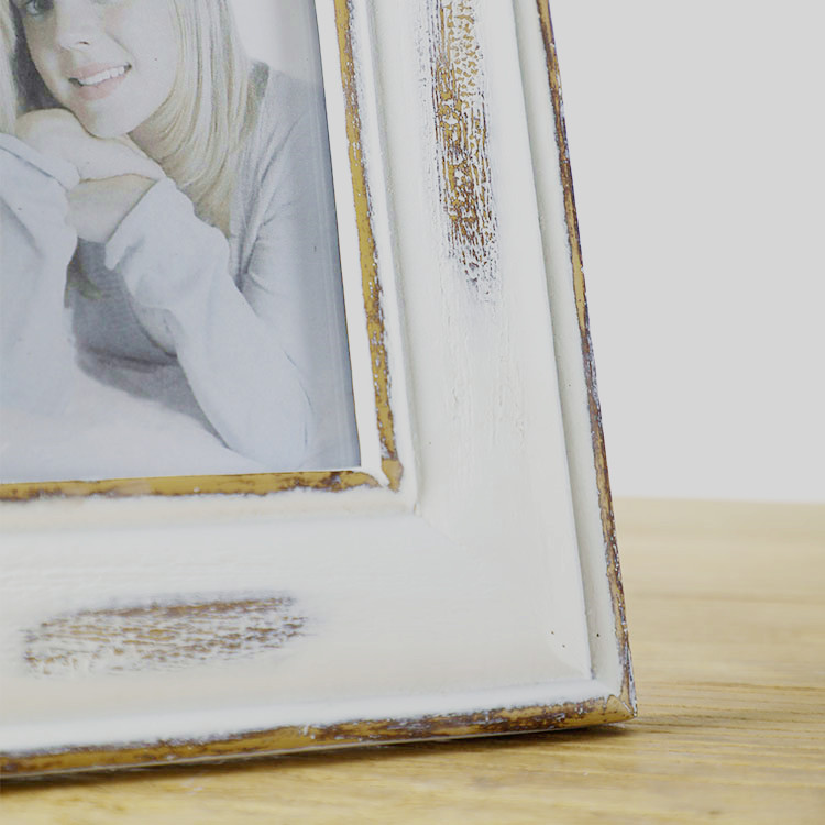 Professional Manufacture Custom Square White Resin Picture Photo Frame