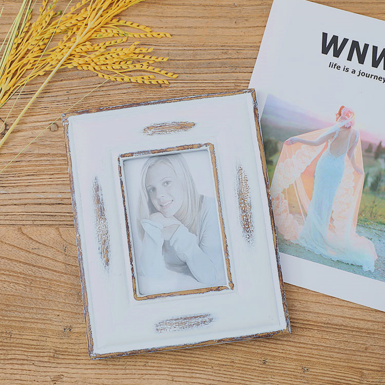 Professional Manufacture Custom Square White Resin Picture Photo Frame